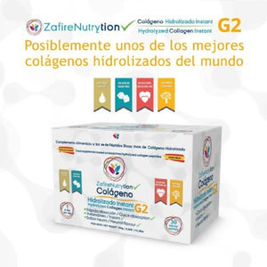 ZAFIRE NUTRYTION COLAGENO HIDROLIZADO INSTANT G2 - 30 SOBRES 10 GR - Spainity