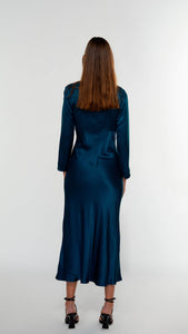 ÚLTIMAS UNIDADES - Blue midi dress