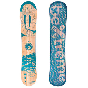 Snowboard BeXtreme Waves. Tabla de snowboard ecológica para freestyle y freeride hombre y mujer - Spainity