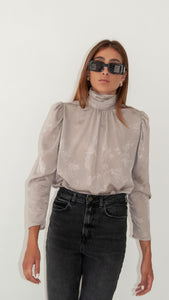 Jacquard blouse