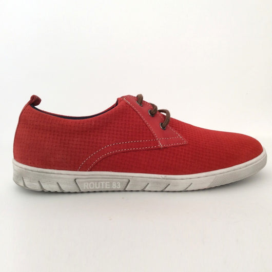 Zapatos Fanatik hombre piel rojo 103